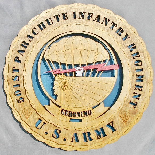 501st Parachute Infantry Regiment Wall Tribute